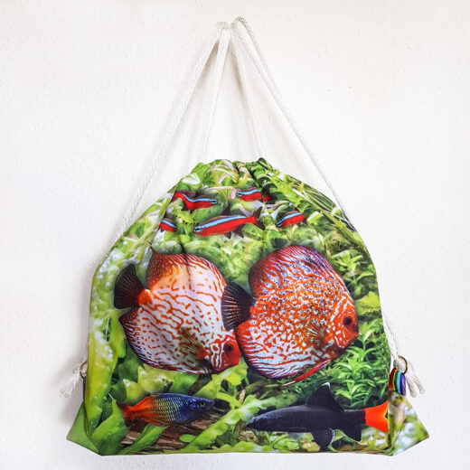 Rucksack Diskus-Aquarium