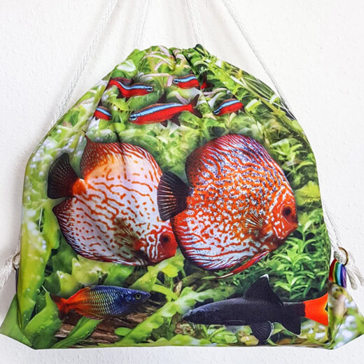 Rucksack Diskus-Aquarium