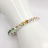 Kristall-Armband "RegenbogenZauber" silberfarben