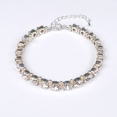 Kristall-Armband „SonnenZauber“ silberfarben