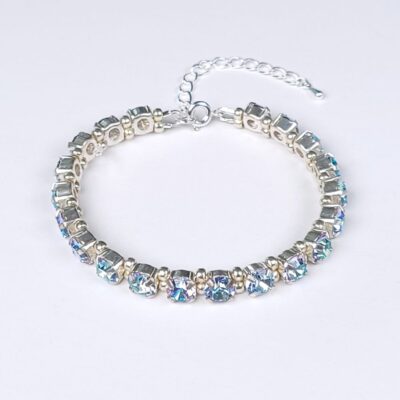 Kristall-Armband „HimmelsZauber“ silberfarben