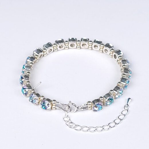 Kristall-Armband "HimmelsZauber" silberfarben