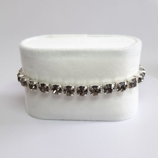 Kristall-Armband "MondZauber" silberfarben