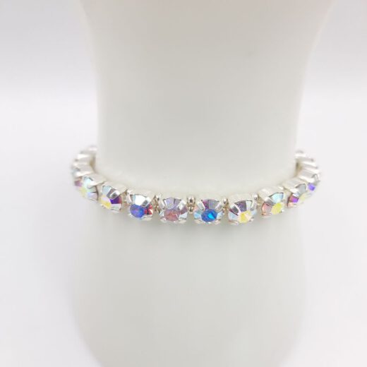 Kristall-Armband "FeenZauber" silberfarben