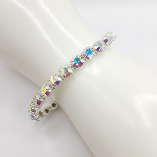 Kristall-Armband "FeenZauber" silberfarben