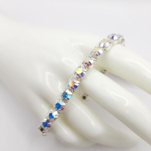 Kristall-Armband "FeenZauber" silberfarben