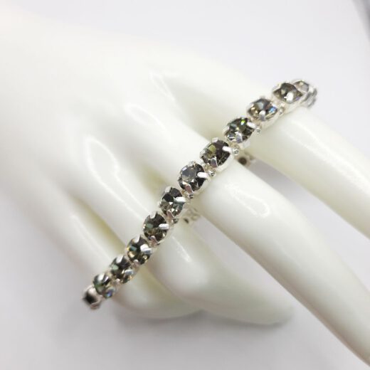 Kristall-Armband "MondZauber" silberfarben