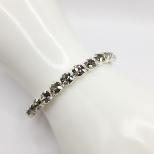 Kristall-Armband "MondZauber" silberfarben