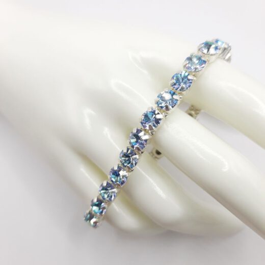 Kristall-Armband "HimmelsZauber" silberfarben