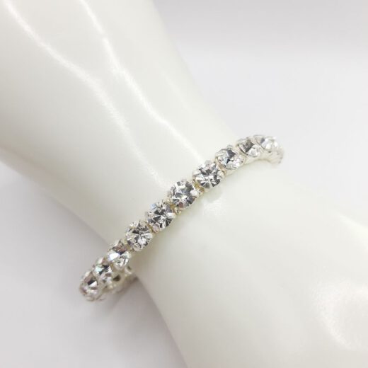 Kristall-Armband "SonnenZauber" silberfarben