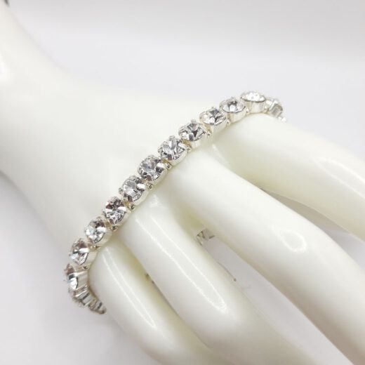 Kristall-Armband "SonnenZauber" silberfarben