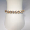 Kristall-Armband "SonnenZauber" goldfarben