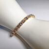 Kristall-Armband "SonnenZauber" goldfarben