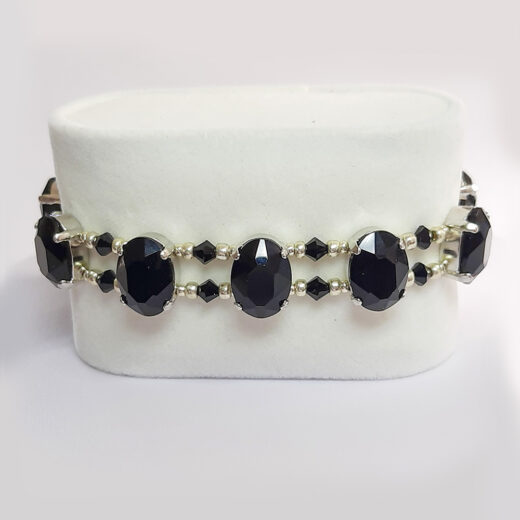 Armband "NachtZauberFantasie" silberfarben