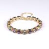 Armband "Florence Blumenzauber" goldfarben