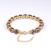 Armband "Florence Blumenzauber" goldfarben