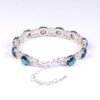 Armband "AbendZauber Rivoli" silberfarben