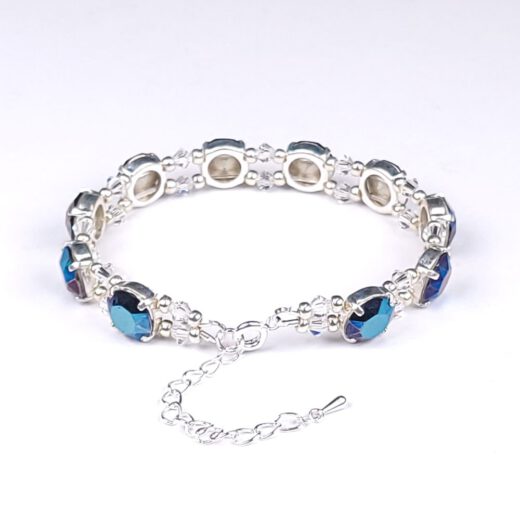 Armband "AbendZauber Rivoli" silberfarben