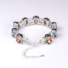 Armband "BlumenZauberFantasie" silberfarben
