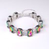 Armband "BlumenZauberTraum" silberfarben