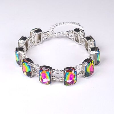 Armband „BlumenZauberTraum“ silberfarben