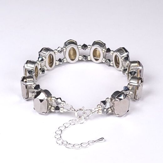 Armband "KometenZauberFantasie" silberfarben