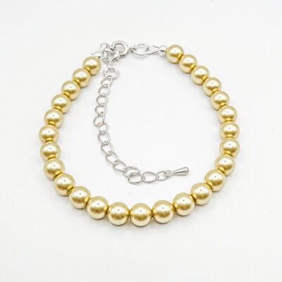Perlen-Armband Pearl Effect Vanilla