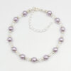 Perlen-Armband Pearl Effect Lavender