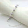 Perlen-Armband Pearl Effect Lavender