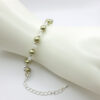 Perlen-Armband Pearl Effect Light Green