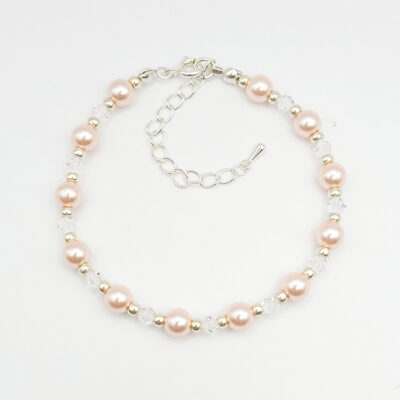 Perlen-Armband Pearl Effect Rosaline
