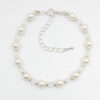 Perlen-Armband Pearl Effect White