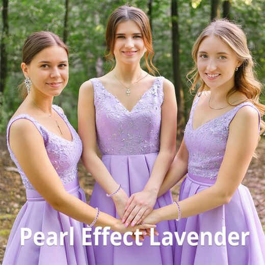 Bridesmaids Collection Pearl Effect Lavender