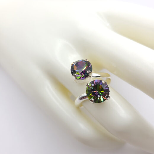 Ring Blumenzauber in Silber