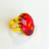 Wunsch-Ring Rubin goldfarben