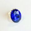 Wunsch-Ring Saphir silberfarben