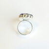 Wunsch-Ring Saphir silberfarben