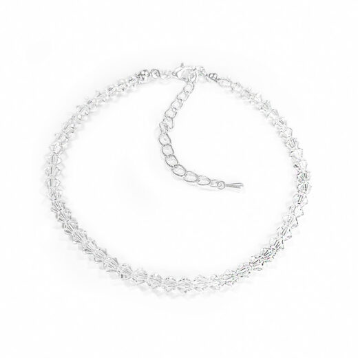 Kristallperlen-Armband "Morgentau"