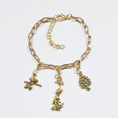 Charm-Armband „Birds of Paradise“