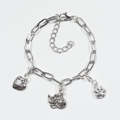 Charm-Armband „Cat Lover“