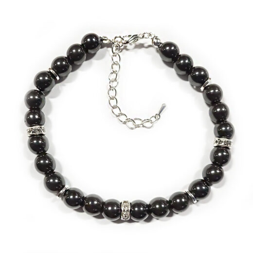 Naturstein-Armband "Hämatit" 8mm