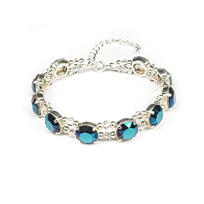 Armband „AbendZauber Rivoli“ silberfarben