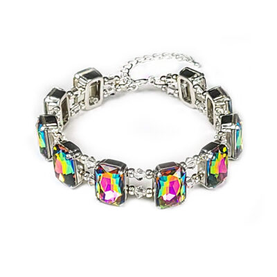 Armband „BlumenZauberTraum“ silberfarben