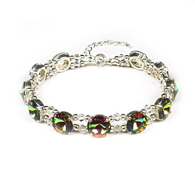 Armband „BlumenZauber Rivoli“ silberfarben