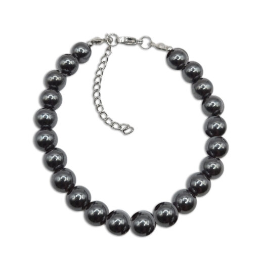 Naturstein-Armband Hämatit 8mm