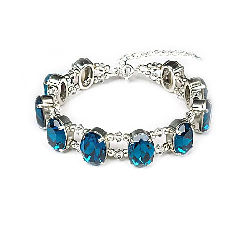 Armband "KristallFantasie Zirkon" silber