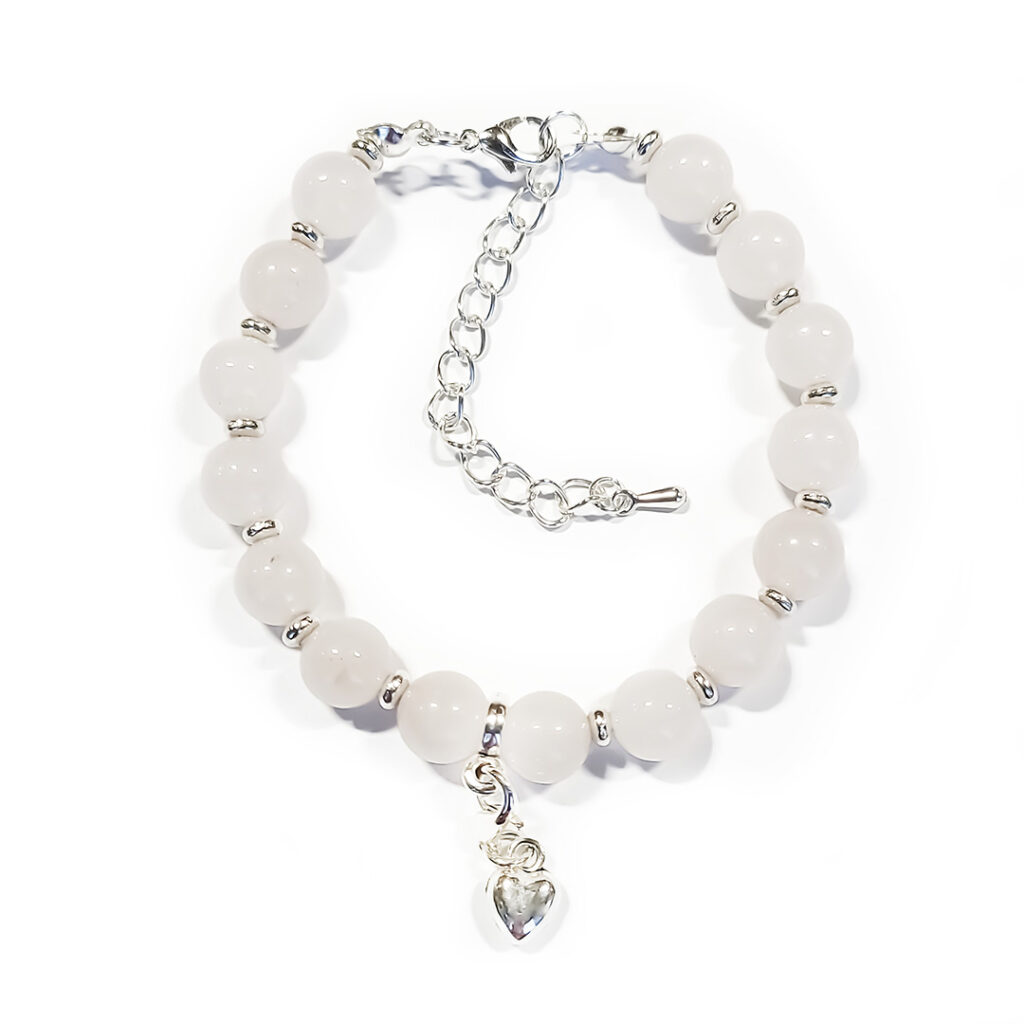 Naturstein-Armband „Mondstein“ 8mm