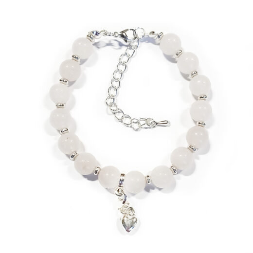 Naturstein-Armband "Mondstein" 8mm