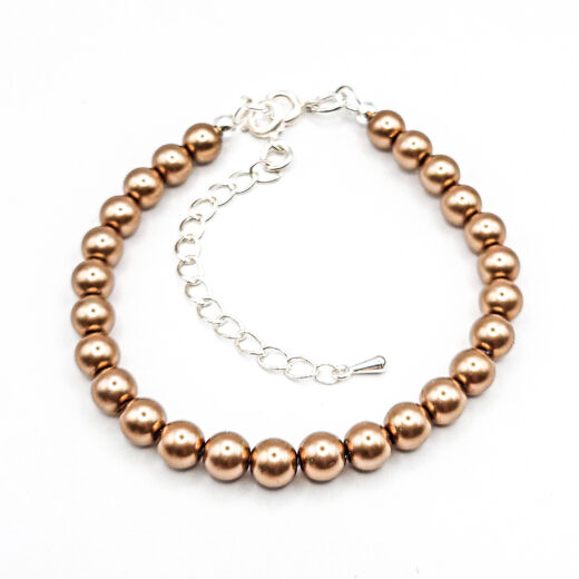 Perlen-Armband PearlEffect Bronze