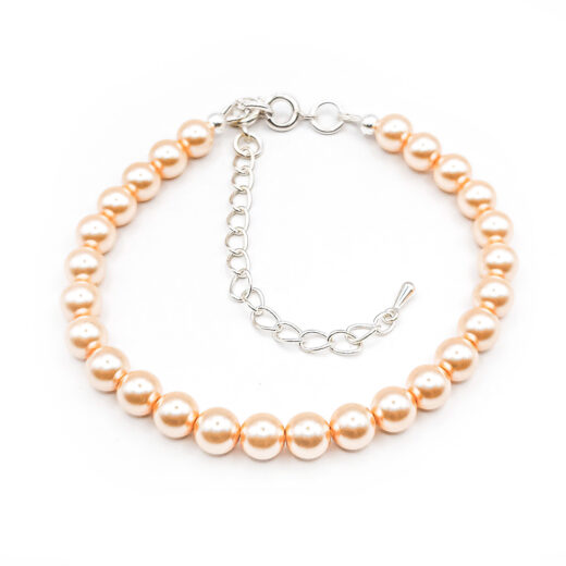 Perlen-Armband PearlEffect Peach